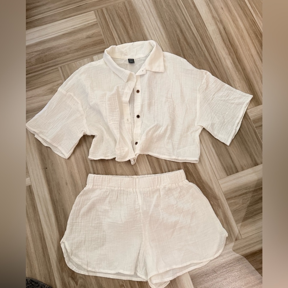 Cotton short set